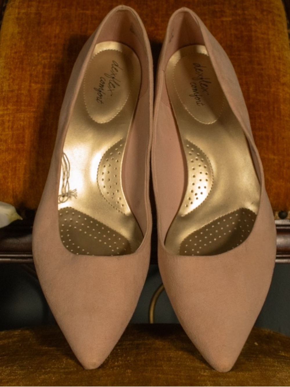 SIZE 13 Comfort Blush Colored Pumps